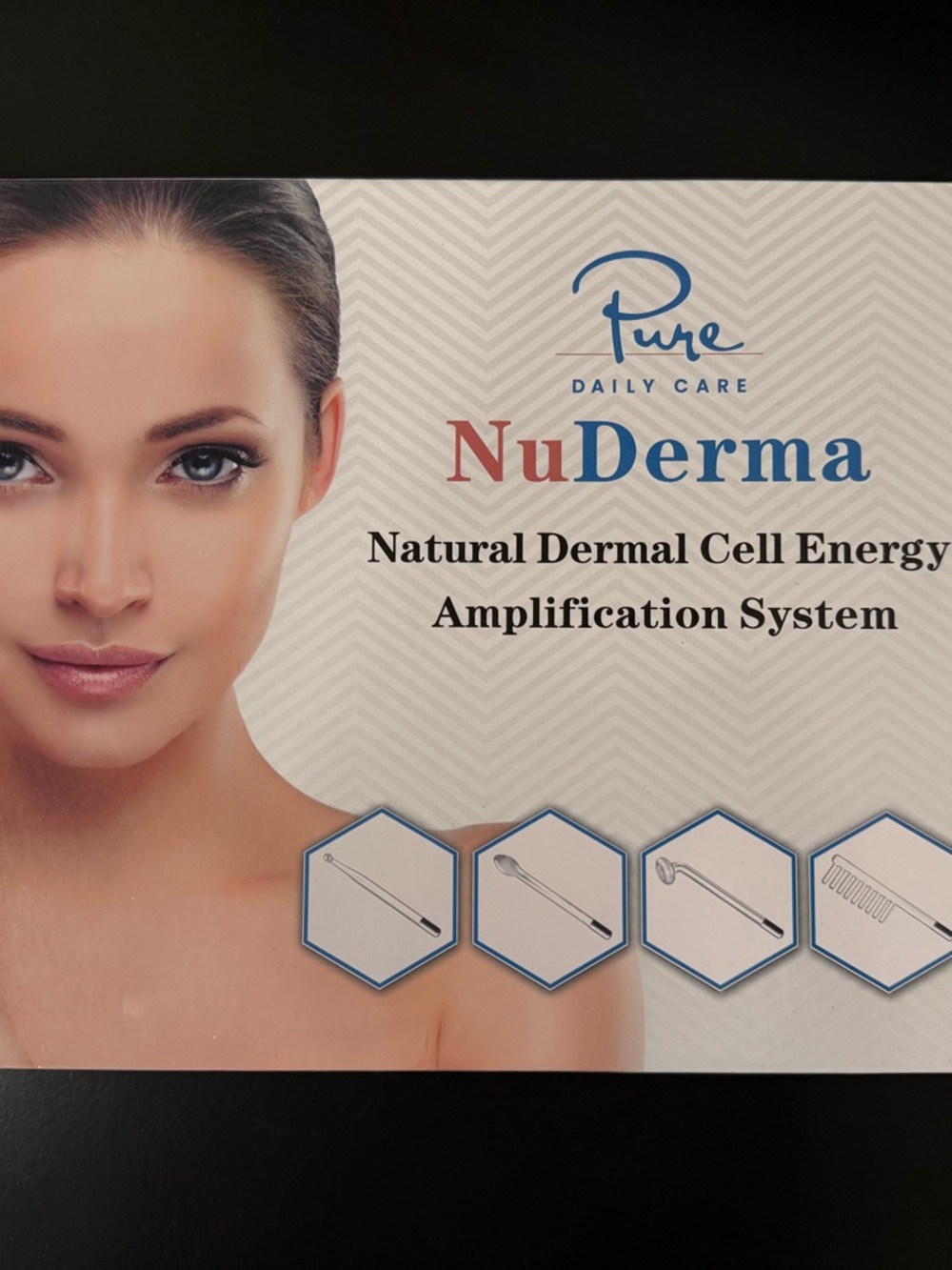 Pur NuDerma Skincare Tool Set - White & Blue